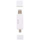 Lecteur De Cartes USB-C SD TF Et Micro USB Compatible Windows Mac OS Android USB 2.0 Blanc - www.yonis-shop.com