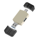 Adaptateur OTG 3 En 1 USB C Vers USB Et Micro USB Lecteur De Cartes SD Et TF Transfert Rapide