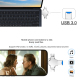 Lecteur De Cartes TF 4 En 1 USB Type C USB 2.0 Micro USB Et 8 Pin Pour Téléphones OTG Et PC