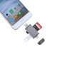 Lecteur De Cartes OTG 3 En 1 USB-C Micro USB USB 2.0 Avec Double Slot SD TF Et Boîtier Aluminium-Magnésium - www.yonis-shop.com