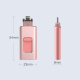 Clé USB OTG 32 Go 4 En 1 Pour Téléphone Et Ordinateur Lightning Micro USB USB Type C Boîtier Métallique Résistant