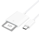 Lecteur De Carte SD Type C Pour Téléphone Tablette Et Ordinateur Compact Plug And Play 16 Grammes Compatible Windows Et Mac -...