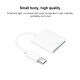 Lecteur De Carte SD Type C Pour Téléphone Tablette Et Ordinateur Compact Plug And Play 16 Grammes Compatible Windows Et Mac