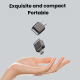 Lecteur De Carte Micro SD TF Type C Sans Pilote Compact En Alliage De Zinc Résistant Aux Chocs Pour Mobiles Et Ordinateurs - ...