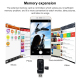 Lecteur De Cartes Mémoire 5 En 1 USB C Micro USB Pour Téléphones MacBook Et Ordinateurs Plug And Play Compact