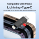 Lecteur De Cartes USB C Et 8 Broches Pour Cartes TF Micro SD Compact En Alliage De Zinc