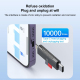 Lecteur De Cartes USB C Et 8 Broches Pour Cartes TF Micro SD Compact En Alliage De Zinc