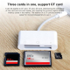 Lecteur De Cartes Mémoire 3 En 1 Pour USB-C Compatible CF TF Et SD Avec Transfert Direct Plug And Play Portable - www.yonis-s...