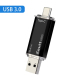 Zsuit Zstpc3 2 in 1 Type-C Interface Metal Phone U Disk, Randon Color Delivery 32GB(USB2.0)