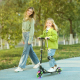 Trottinette Enfant Pliable Pour 3 À 8 Ans Roues LED Magnétiques Hauteur Réglable 73 À 89 cm Freinage Double - www.yonis-shop.com