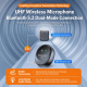 Amplificateur De Voix Portable Avec Micro-cravate Sans Fil Pour Enseignement Bluetooth 5.2 Autonomie 4 H Anti-larsen DSP - ww...