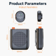 Amplificateur De Voix Portable Avec Micro-cravate Sans Fil Pour Enseignement Bluetooth 5.2 Autonomie 4 H Anti-larsen DSP - ww...