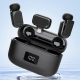Mini 6 Wireless Lavalier Noise Reduction Microphone, Type:8 Pin(Black)
