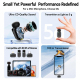 Mini 6 Wireless Lavalier Noise Reduction Microphone, Type:8 Pin(Black)