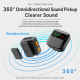 Microphone Lavalier Sans Fil Pour Smartphone Réduction De Bruit DSP 2.4 GHz 36 H D’Autonomie Captation Omnidirectionnelle - w...