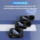 Microphone Cravate Sans Fil Double Avec Réduction De Bruit DSP Connexion 2,4 GHz Autonomie 6 Heures Et USB-C