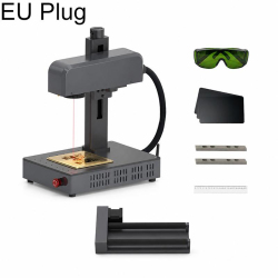 Machine De Marquage Laser Fibre 10W Pour Métaux 1064nm Gravure Fine Axe Rotatif Compacte