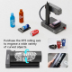 DAJA M1 Ultra Mini Fiber Laser Marking Machine 10W High-Power Fully Automatic Fiber Optic Engraving Machine, Model:M1 Ultra + Ro