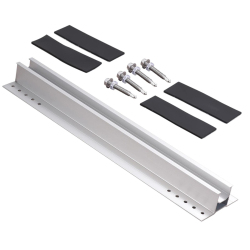 Support De Rail En Aluminium Pour Panneau Photovoltaïque 200 Mm Résistant Aux Hautes Et Basses Températures Et À La Corrosion...