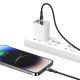 Câble USB C Vers 8 Pin Pour Charge Et Transfert De Données 30 W 480 Mbps 1,2 m En TPE Et Aluminium