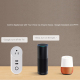 Prise Connectée Compatible Alexa Google Home AC 110V-230V 2 Ports USB 1 Prise EU WiFi - www.yonis-shop.com