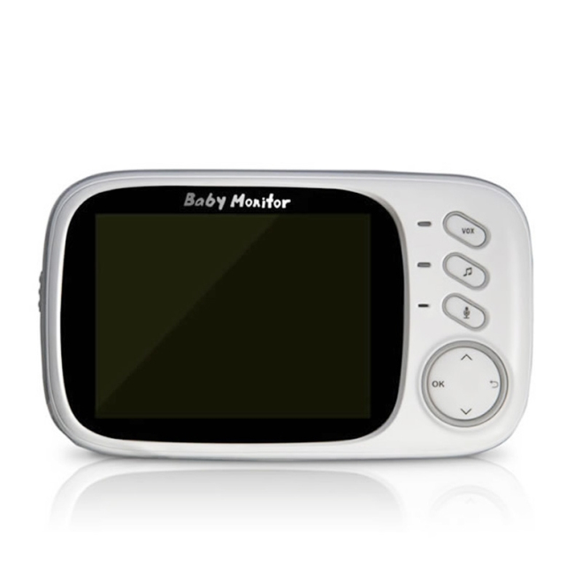 Babyphone Vidéo Babycam Kit Caméra Surveillance Bébé Sans Fil + Ecran LCD 3,2 pouces Vision Nuit - www.yonis-shop.com