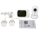 Babyphone Vidéo Babycam Kit Caméra Surveillance Bébé Sans Fil + Ecran LCD 3,2 pouces Vision Nuit - www.yonis-shop.com