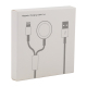 Câble De Charge 2 En 1 Pour Téléphone 8 Broches Et Montre Connectée Avec Base Magnétique Transfert De Données Nylon Tressé - ...