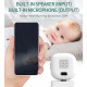 Caméra De Surveillance Intérieure HD Avec Vision Nocturne WiFi Détection De Mouvement Et Audio Bidirectionnel