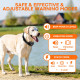 Collier De Dressage GPS Pour Animaux Avec Clôture Électronique Étanche Portée Réglable De 23 À 914 Mètres Et 3 Modes D’Alerte...
