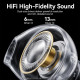 Écouteurs Bluetooth Sans Fil 2 En 1 Avec Deux Styles LED D’Autonomie Son Hi-Fi Et Commande Tactile
