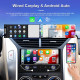 Autoradio MP5 6,86 Pouces Pour Voiture Avec CarPlay Sans Fil Bluetooth 5.0 Et Caméra De Recul