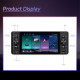 Autoradio 1 DIN Android 15 5 Pouces Avec CarPlay Et Android Auto Sans Fil Navigation GPS 2 Go 64 Go