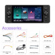Autoradio 1 DIN Android 15 5 Pouces Avec CarPlay Et Android Auto Sans Fil Navigation GPS 2 Go 64 Go