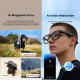 Lunettes Connectées Avec Caméra 8 Mégapixels Vidéo 1200P Assistant Vocal IA WiFi Et Verres Anti Lumi