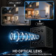 Caméra De Surveillance WiFi Intérieure 1080P Rechargeable Avec Base Magnétique Vision Nocturne - www.yonis-shop.com