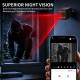 Caméra De Surveillance WiFi Intérieure 1080P Rechargeable Avec Base Magnétique Vision Nocturne - www.yonis-shop.com