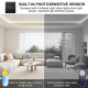 Caméra De Surveillance WiFi Intérieure 1080P Rechargeable Avec Base Magnétique Vision Nocturne - www.yonis-shop.com