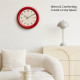 Horloge Murale Silencieuse Vintage Pour Salon Et Chambre Avec Cadran 3D Et Mouvement À Quartz Noir 30 Cm - www.yonis-shop.com