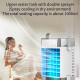 Rafraîchisseur D’Air Portable Avec Brumisation Ultrasonique 3 Vitesses Réservoir 1 L USB Minuterie
