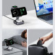 Chargeur Sans Fil Magnétique 3 En 1 Pliable Pour iPhone iWatch Et Air Pods Charge Simultanée Jusqu’à 15 W - www.yonis-shop.com