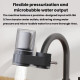 Filtre À Eau Pour Robinet De Cuisine Avec Élément Céramique Lavable Charbon Actif Et Deux Modes D’Éc