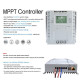 Contrôleur De Charge Solaire MPPT 60A 12V/24V À Identification Automatique Pour Systèmes Solaires Av