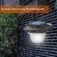 Lampe Murale Solaire Extérieure À Détecteur De Mouvement 3 Modes Batterie 1000 mAh Lumière Chaude Ré