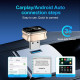 Adaptateur CarPlay Android Auto Sans Fil 4 En 1 Pour Connexion Filaire Avec AirPlay Miracast USB Typ