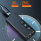 Adaptateur Audio Bluetooth Pour Appels Mains Libres En Voiture Avec Double Connexion Écran LED Et Le