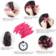 Bigoudis Pour Cheveux 20 Pièces Pour Dormir Légers Colorés Doux Pour Les Cheveux Design Oreilles De 
