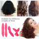 Bigoudis Pour Cheveux 20 Pièces Pour Dormir Légers Colorés Doux Pour Les Cheveux Design Oreilles De 