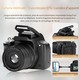 Appareil Photo Numérique 4K 68 Mpx Avec Écran Orientable Viseur À Hauteur De Taille Et Zoom 28x - www.yonis-shop.com