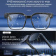 Lunettes Connectées Avec Caméra 8MP Vidéo 1080p Assistant Vocal ChatGPT Traduction En Temps Réel Et 